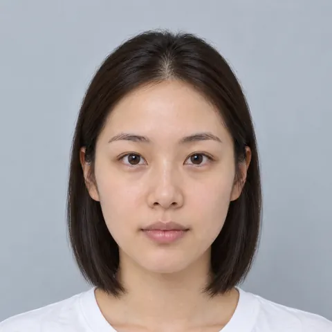 AI hairstyle example